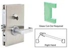Brushed Stainless 6" X 10" Rh Center Lock With Deadlatch Office Function. Fixed Price $1118.07.