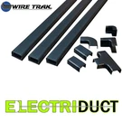 Pvc Lachting Raceway Kit Cable Wire Cord Management Black 1125 Series. Fixed Price $52.99.