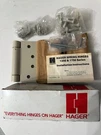 3-PK Hager Hinge Self Closing 1250 4X4 Square Corner Usp Primed Paint 426R R7189. Fixed Price $47.50.