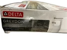 Delta Greydon 3-PIECE Bath Hardware Set, 18 In Towel Bar, Brushed Nickel. Fixed Price $39.99.