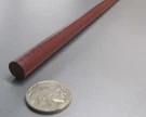 Ptfe Rulon Lr Round Rod, Maroon Tint, 3/8" Diameter X 1 Foot Length. Fixed Price $126.06.