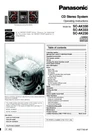 Panasonic SA-AK230 SA-AK330 SA-AK333 Cd Stereo System Instruction Manual. Fixed Price $22.24.