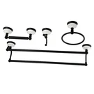 Kingston Brass BAK1113478MB Victorian Dual Towel Bar Bathroom Hardware Set M.... Fixed Price $298.87.