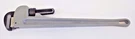 Jh Williams 13510 24" Long Aluminum Pipe Wrench With Scale. Fixed Price $38.00.