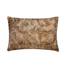 Sofa Lumbar Case Copper Set 2, Home Decor Silk Foil Beaded - Ore. Fixed Price $83.38.