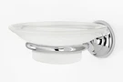 Alno Creations Royale Collection Soap Holder With Dish -A6630-PC- Polished Chrom. Fixed Price $65.00.