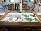 *open Box* Murwall Kids Tropical Animal With Leafs Decal Sticker. Fixed Price $19.95.