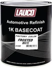 Lauco 1K Basecoat Frosted White Satin Auto Paint Gal Spray Gun Ready 1:1. Fixed Price $119.99.