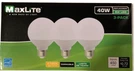 Maxlite 40W, G25 LAMP,E26 Base 2700K Softwhite 450LUMEN, 25000 Hours 3PACK Bulb. Fixed Price $14.99.