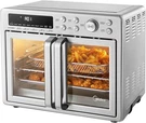 Flexify Classic French Door Toaster Oven Air Fryer Combo, 10-IN-1 Large Capacity. Fixed Price $170.99.