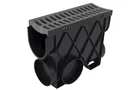 Reln Storm Drain 4.5" X 13.25" Inline Basin Complete With Portland Grey Grate. Fixed Price $30.90.