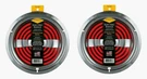 2 Stanco Steel Reflector Bowl 8" Heavy Duty Range Stove Electric Plug-in 700-8. Fixed Price $22.96.