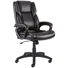 Staples Kelburne Luxura Ergonomic Faux Leather Swivel Executive Chair, Black. Fixed Price $96.88.