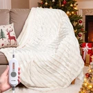 Woomer Electric Heated Throw Blanket, Soft Faux Fur Fast Heating 4. Fixed Price $51.49.