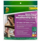 Duck Storm Door & Window Replacement Weatherstrip Seal 1/4" X 17' New. Fixed Price $8.99.