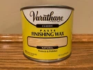 New Varathane Classic Paste Finishing Wax 1 Lb Substitute For Johnson. Fixed Price $24.99.