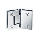 Brixwell Glass To Shower HINGE,135 Degree,bright Chrome Finish. Fixed Price $76.52.