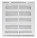 New Howeall (257)12"W X 12"H Duct Opening Size Steel Return Air Filter Grille. Fixed Price $34.95.