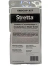 Vt Industries Stretta Laminate Countertop White Marble Matte End Cap Kit Aa. Fixed Price $12.55.