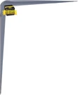 Shelf Bracket Gray (6" X 8"). Fixed Price $10.21.