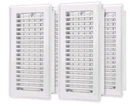 Hqzhqz 4X10 Heavy Duty Steel Floor Register Vent Covers (4-PACK, White). Fixed Price $31.99.