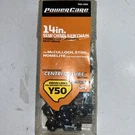 Powercare 461-290 14 In. Semi Chisel Chainsaw. Fixed Price $9.99.