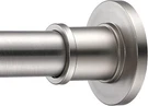 Briofox 62-105 Inch Industrial Shower Curtain Rod Non-slip, Rustproof Steel. Fixed Price $29.99.