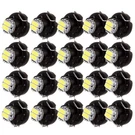 Cciyu 20 Pack White T3 23014 Smd Neo Wedge Led Light Instrument Cluster Panel.... Fixed Price $15.29.