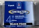 Sherwin Williams 650166168 Mini Paint Rollers 4" Black Foam Pack New. Fixed Price $16.93.