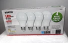 Satco S29589 - 9.5 Watt A19 Led Light Bulbs 3000K Soft White Pack 4. Fixed Price $18.99.