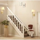 1-LIGHT Modern Gold Wall Sconce With White Fabric SHADE(2-PACK). Fixed Price $45.00.