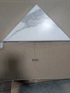Flexstone Shower Marble Triangle Corner Bathroom Shelf White Gray Wall Mounted. Fixed Price $20.00.