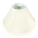 Royal Designs Empire Lamp Shade 7X20X12.5 Coolie Style Eggshell Fabric.. Fixed Price $71.37.