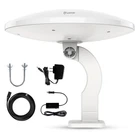 Omni Directional Tv Antenna Outdoor, Antop Digital Amplified Large, White. Fixed Price $124.17.