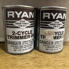 2 Old Handy Oil Ryan Cycle Trimmer Cans Full Unopened Vintage. Fixed Price $30.00.