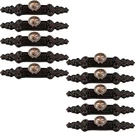 Urbalabs Cast Iron Braided Copper Concho Star Knobs Kitchen Cabinet Handles. Fixed Price $72.99.