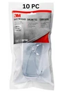 10 Individually Packed 3M Over-the-glass Safety Glasses Clear Lens Frame. Fixed Price $24.88.