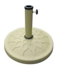 Seasonal Trends 69329 Umbrella Base, 17-1/2 In Dia, 13 H, Round. Fixed Price $49.99.
