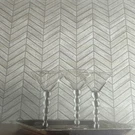 Roommates Sticktiles Chevron Distressed Wood 12 6.81 Sq Ft. Fixed Price $19.00.