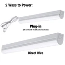 Commercial Electric 2 Ft Garage Led Strip Light 900 Lumen 4000K Hardwire Or Plug. Fixed Price $14.99.