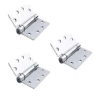 3-PACK Spring Hinges CPS4545-US26 4.5 X Bright Chrome Steel Square Corner. Fixed Price $39.99.
