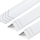 Sasylvia 10 Pcs Wall Corner Protector Guards Vinyl 3/4 X 48 Inches Tri.... Fixed Price $54.57.