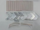 Crl DMF144H Decorative Mirror Frame Hardware Pack Aluminum. Fixed Price $52.19.