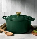 Creuset Signature Deep Round Dutch Oven Enameled Cast Iron 6.5QT For. Fixed Price $179.99.