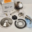 Kohler T45106-4-BN Alteo Shower Head & Trim Brushed Nickel Open Box. Fixed Price $94.99.