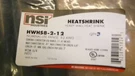 Nsi Industries Hvy Wall Heat Shrink, 12 In. 8-2, PK3. Fixed Price $20.00.