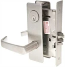 ML2057 Mortise Storeroom Lever Lockset, Satin Chrome. Fixed Price $1098.22.