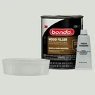 Bondo Wood Filler 0.75 Pint Hardener Quick Durable Interior Exterior Repairs. Fixed Price $26.60.