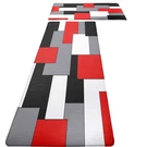 Red Black Grey White Kitchen Rugs And Mats Set Of 2 Cushioned Anti Fatigue Ki.... Fixed Price $44.80.