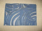 Vera Neumann Blue Cotton Table Napkin Placemat Abstract. Fixed Price $19.99.